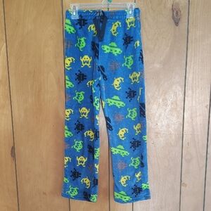 BUNDLE Blue Space Invaders Kids Pajamas